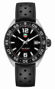 TAG Heuer Formula 1 Quartz Date Black Rubber Watch# WAZ1110.FT8023 (Men Watch)