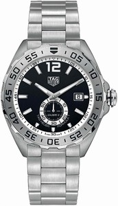 TAG Heuer Formula 1 Automatic Calibre 6 Small Second Sub Dial Date Stainless Steel Watch# WAZ2012.BA0842 (Men Watch)