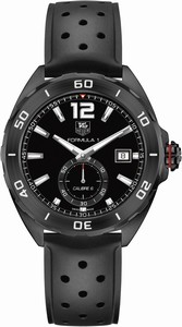 Tag Heuer Formula 1 Automatic Calibre 6 Black Dial Date Rubber Watch #WAZ2112.FT8023 (Men Watch)
