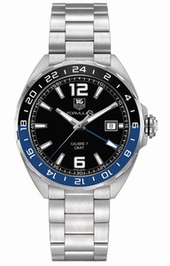 TAG Heuer Formula 1 Automatic Calibre 7 Analog Date Stainless Steel Watch# WAZ211A.BA0875 (Men Watch)