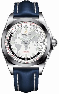 Breitling White Automatic Self Winding Watch # WB3510U0/A777-112X (Men Watch)