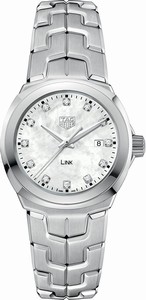 TAG Heuer Mother Of Pearl Dial Fixed Band Watch #WBC1312.BA0600 (Women Watch)