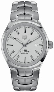 TAG Heuer Link Automatic Calibre 5 Date Stainless Steel Watch# WBC2111.BA0603 (Men Watch)