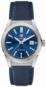 TAG Heuer Carrera Quartz Analog Date Blue Watch# WBG1310.FT6115 (Women Watch)