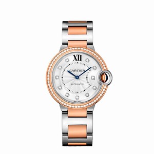 Cartier Automatic Dial color Silver Watch # WE902078 (Women Watch)