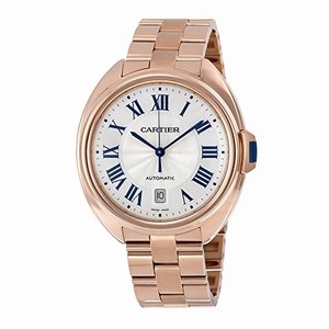 Cartier Automatic Dial color Silvered Flinque Watch # WGCL0002 (Men Watch)