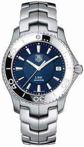 TAG Heuer Link Quartz Blue Dial Date Stainless Steel Watch # WJ1112.BA0570 (Men Watch)
