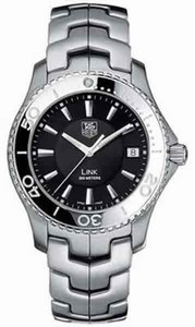 TAG Heuer Link Quartz Black Dial Date Stainless Steel Watch # WJ1116.BA0570 (Men Watch)