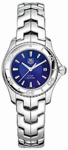 TAG Heuer Link Quartz Blue Dial Date Stainless Steel Watch # WJ1312.BA0572 (Women Watch)