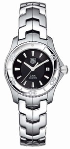 TAG Heuer Link Quartz Black Dial Date Stainless Steel Watch # WJ1314.BA0573 (Women Watch)