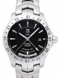 TAG Heuer Link Automatic Advance GMT Advance GMT Stainless Steel Watch #WJ2010.BA0591 (Men Watch)