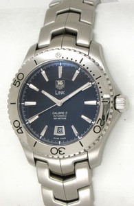 TAG Heuer Link Automatic Calibre 5 Black Dial Date Stainless Steel Watch # WJ201A.BA0591 (Men Watch)