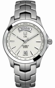 TAG Heuer Link Automatic Calibre 5 Day Date Stainless Steel Watch # WJF2011.BA0592 (Men Watch)