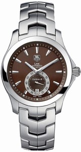 TAG Heuer Link Automatic Calibre 6 Brown Dial Date Stainless Steel Watch # WJF211C.BA0570 (Men Watch)
