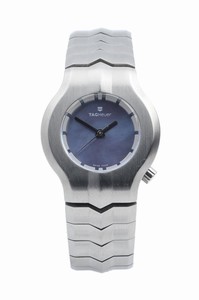 TAG Heuer Quartz Purple Mother Of Pearl Dial Stainless Steel Case And Bracelet Watch #WP1312.BA0750 (Women Watch)