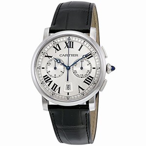 Cartier Automatic Self Wind Dial color Silver Watch # WSRO0002 (Men Watch)