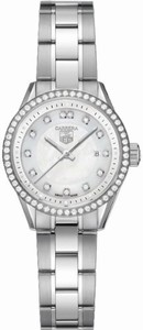 TAG Heuer Quartz Diamond Dials Mother Of Pearl Carrera Watch #WV1413.BA0793 (Women Watch)