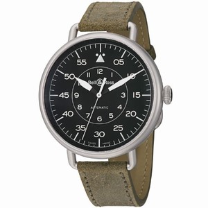 Bell & Ross Automatic Stainless Steel Watch #WW1-92-Military (Men Watch)