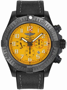 Breitling Swiss automatic Dial color Yellow Watch # XB0170E4/I533-282S (Men Watch)