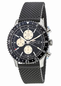 Breitling Black Automatic Self Winding Watch # Y2431012/BE10-256S (Men Watch)